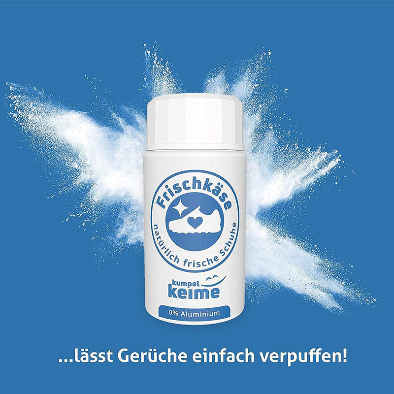 Frischkase Shoe Deodorant The Microbiological Shoe Powder Against Foot Odor Better Than a Spray Freshness for Work Shoes Safety Shoes Sports Shoes More 6 Months Neutral Shoe Climate - NewNest Australia