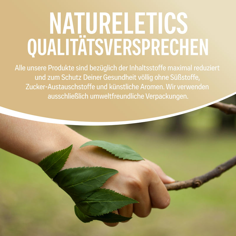 NATURELETICS VANILLE 1kg natural premium whey protein from Germany without added sugar, sweeteners and artificial flavors, protein powder with a high BCAA content of 22.6% - NewNest Australia