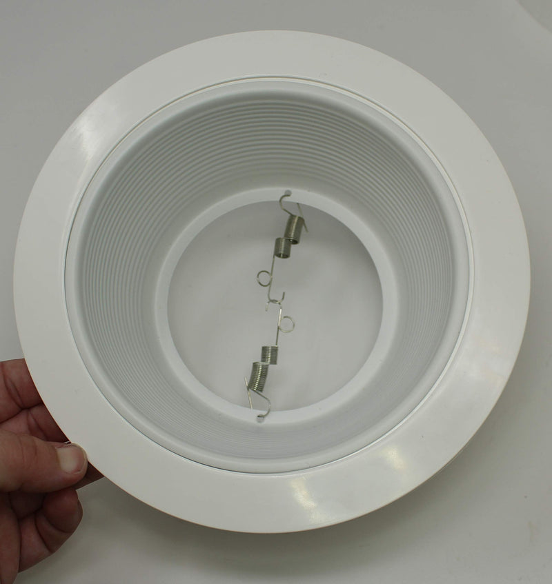 5 Pack-White Light Trim Ring Recessed Can 6" Inch Over Size Oversized Lighting Fixture - NewNest Australia