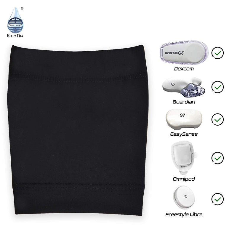 Dia-Band, Ultra Thin Armband for CGM Freestyle Libre, Medtronic, Dexcom or Omnipod - Comfortable and Reusable Diabetic Armband for Glucose Sensor. (XXXL (35-38 cm)) XXXL (35-38 cm) - NewNest Australia