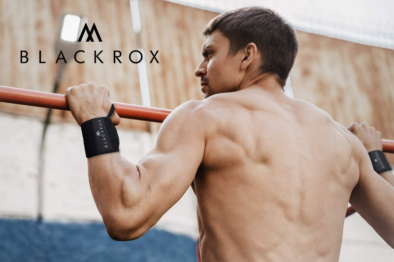 Blackrox Wrist Support Wrist Wraps "Beast Killer" 2X Wrist Support Men And Women Wrist Bandage For Sports, Fitness, Gym Bodybuilding Stabilizing & Protective - NewNest Australia