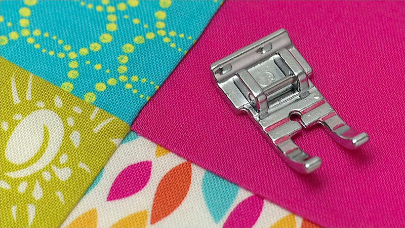 SINGER | Quarter Inch Piecing Presser Foot, Creates Perfect 1/4 Inch Seams, Great for Quilting, Baby & Doll Clothes - Sewing Made Easy - NewNest Australia
