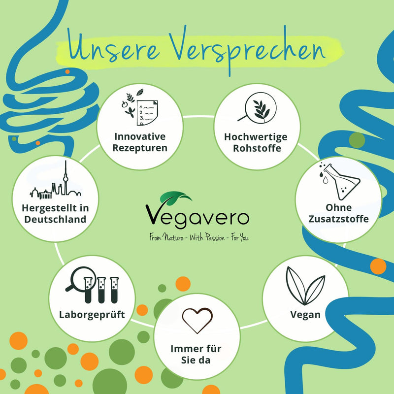 CULTURES Complex Vegavero® | 100% ORGANIC | 15 bacterial strains with inulin | Lactobacillus & Bifidobacterium | 60 gastro-resistant capsules | Laboratory tested | Vegan - NewNest Australia