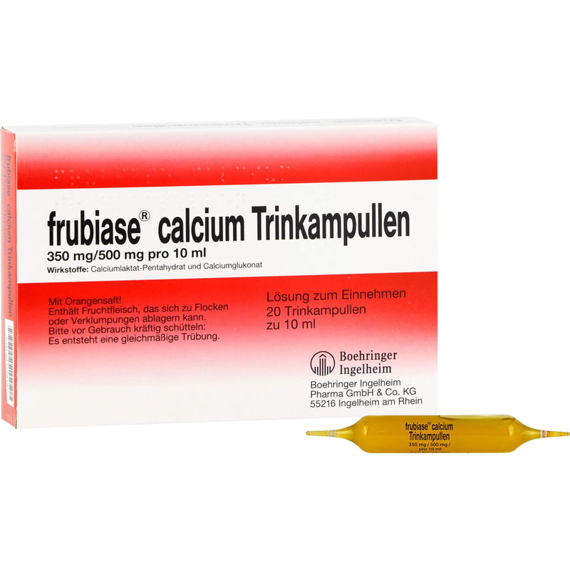 Frubiase Calcium T drinking ampoules 20 pieces - NewNest Australia