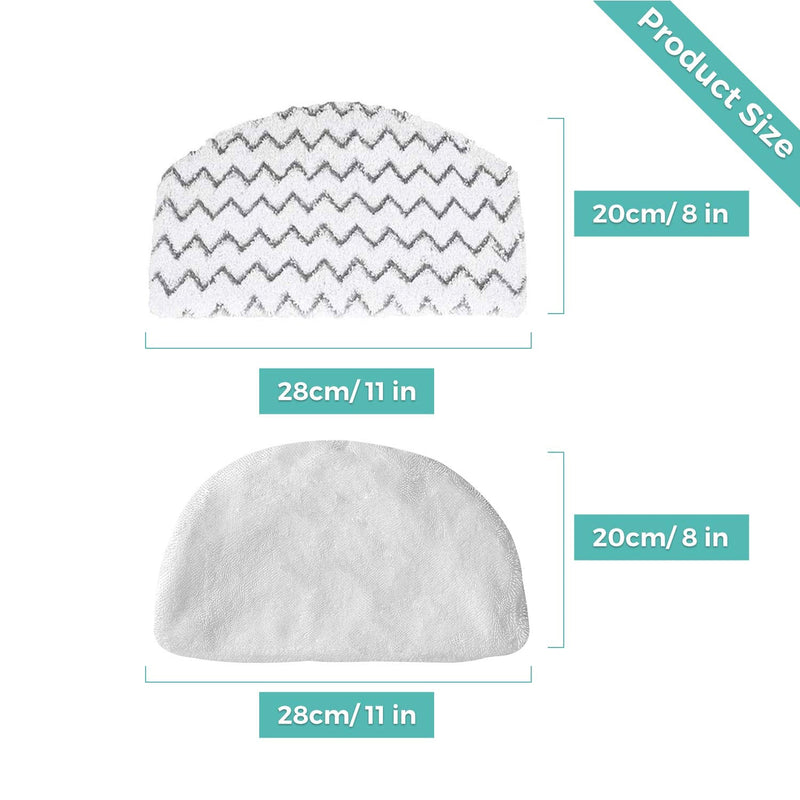 Mochenli 6 Pack Steam Mop Pads Replacement for Bissell Powerfresh Steam Mop 1940 1440 1544 1806 2075 Series, Model 19402 19404 19408 19409 1940a 1940f 1940q 1940t 1940w Washable Cleaning Pad - NewNest Australia