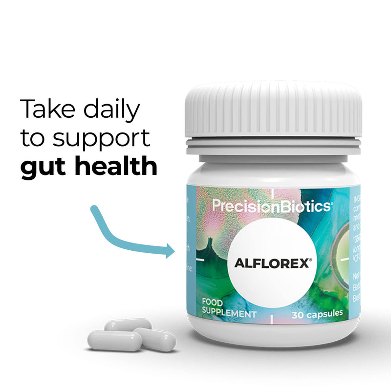 Alflorex - Daily Gut Health Supplements – to Help Support Digestive Health - Live and Active Bifibacterium Longum Bacteria Strain – 30 Capsules 1 - NewNest Australia