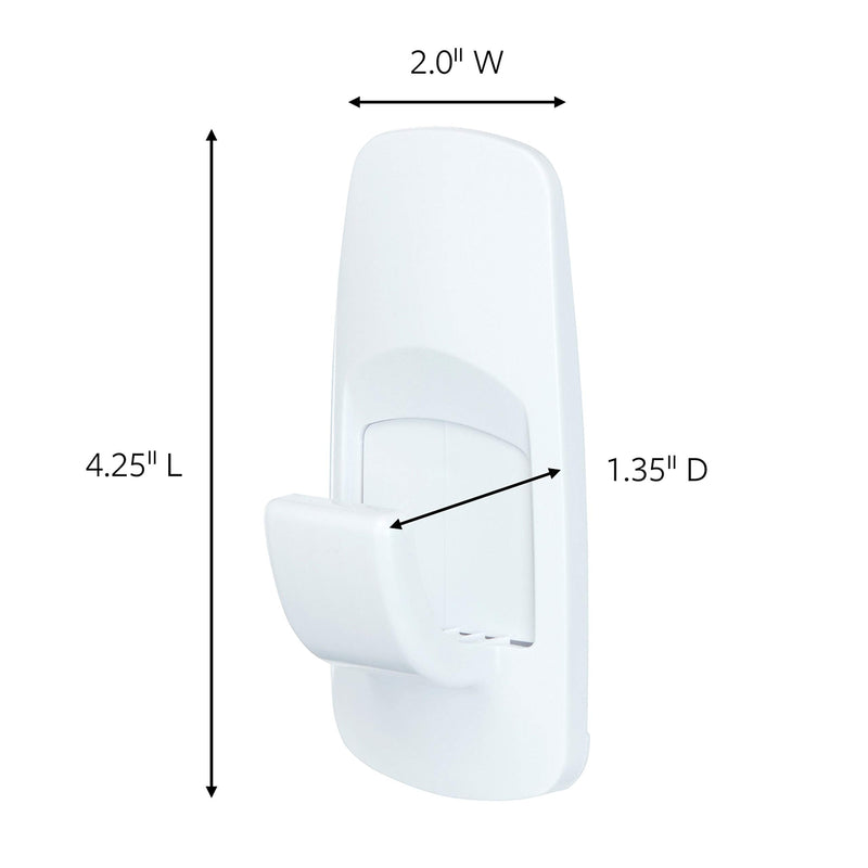 Command Jumbo Wall Hooks Heavy Duty, Holds up to 7.5 lbs, 2 Hooks with 4 Command Strips - NewNest Australia