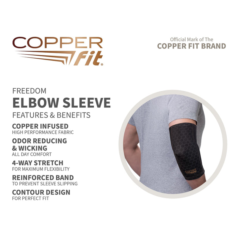 Copper Fit Freedom Elbow Compression Sleeve Medium - NewNest Australia