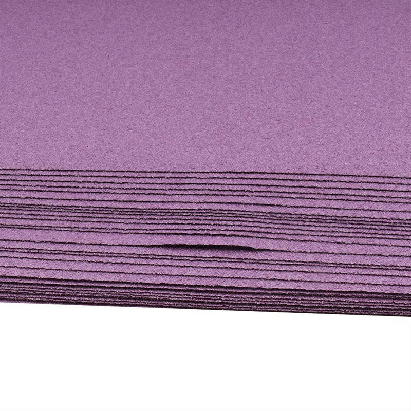 20 PCS Sandpaper Sheets 150 Grit 9 x 11 Inch, High Performance White Fused Alumina Abrasive Wet Dry Sand Paper for Wood, Metal, Drywall Resin, Automotive Sanding, Grinding, Polishing, Purple - NewNest Australia