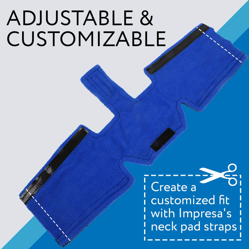 Impresa CPAP Neck Pad Cushions - Universal Headgear/Mask Head Strap Covers - Compatible with Resmed Airfit P10 / F20, Airtouch, Dreamwear and Many More Models - Reduces Face and Neck Irritation - NewNest Australia