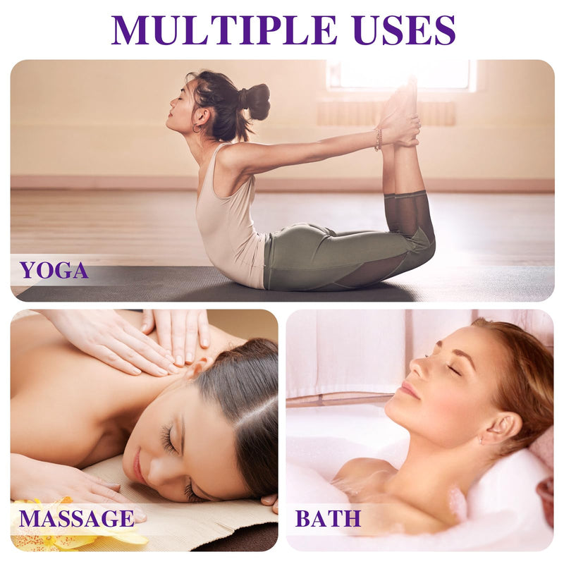 Migcaput Essential Oils Lavender Oil 100 Ml, 100% Pure Natural Essential Oils, Premium Quality Aromatherapy Essential Oil, Fragrance Oils For Diffuser, Humidifier, Relaxing, Massage, Bath - NewNest Australia