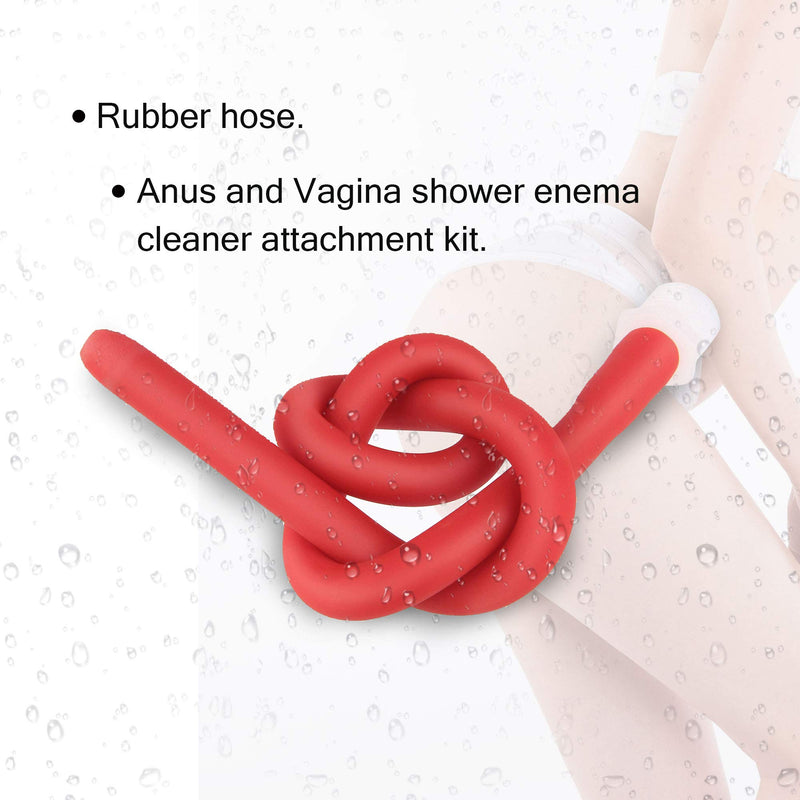 Weimob 50/100/150 Cm Latex Enema Pants Anal Irrigator Intimate Shower Conditioner Anal Cleaning Enema Irrigator Anal Shower Enema Irrigator Anal Shower Enema 150Cm - NewNest Australia