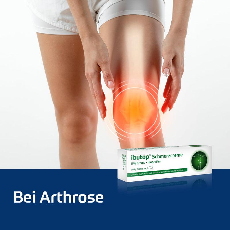 ibutop pain cream 5%, for inflammatory rheumatic diseases and chronic joint and muscle pain, with ibuprofen, anti-inflammatory, long-lasting, 50 g - NewNest Australia