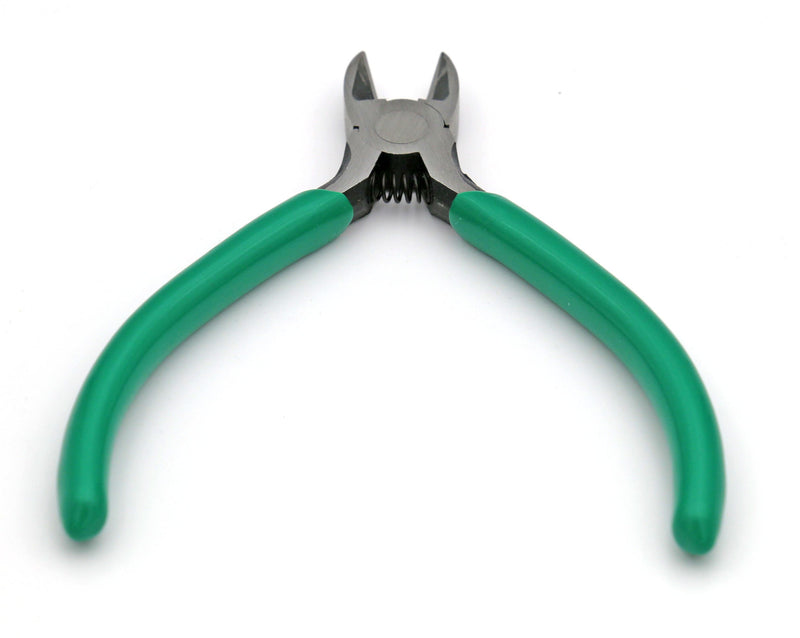 iExcell 4.5" Side Cutter Diagonal Wire Cutting Pliers Nippers Repair Tool, Green, Chrome-Vanadium Steel 4.5 Inches - NewNest Australia