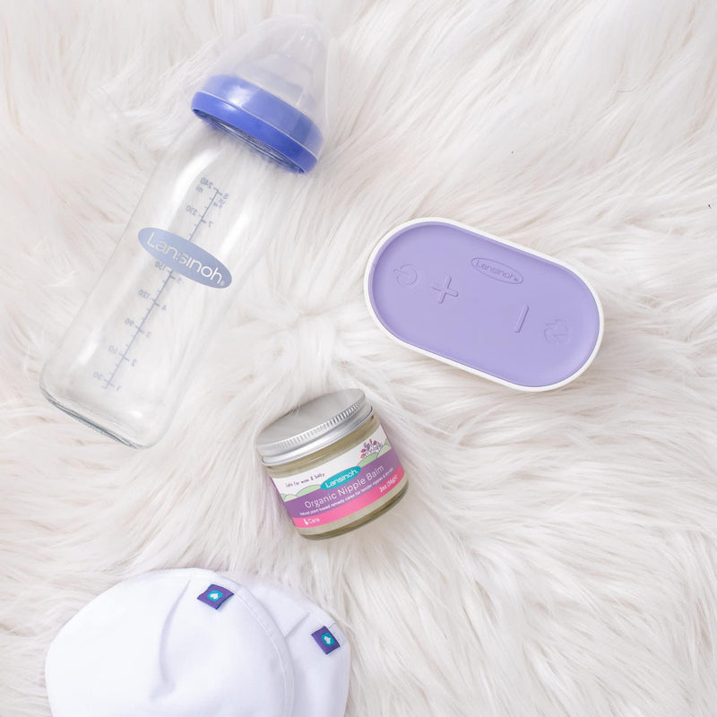 Lansinoh Organic Nipple Balm 60ml Natural Breastfeeding Cream, natural ingredients, tasteless, odourless, care for nipples when breastfeeding & dry skin when pregnant - NewNest Australia