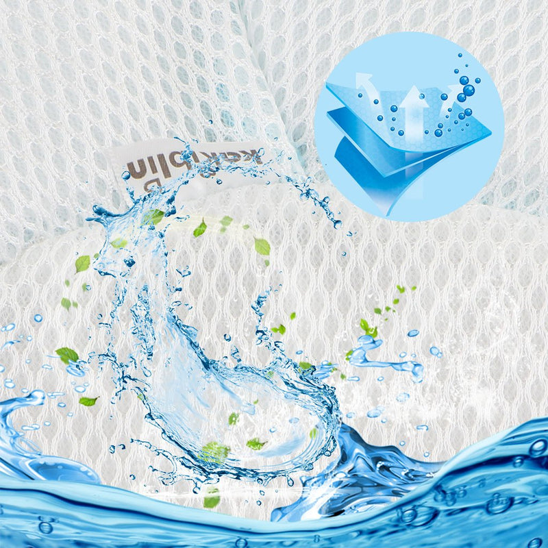 KAKIBLIN Flower Baby Bath Mat, Comfort Baby Bath Pad Infant Bathtub Mat Baby Bath Support Lounger for Newborn 0-6 Months，Blue Blue - NewNest Australia