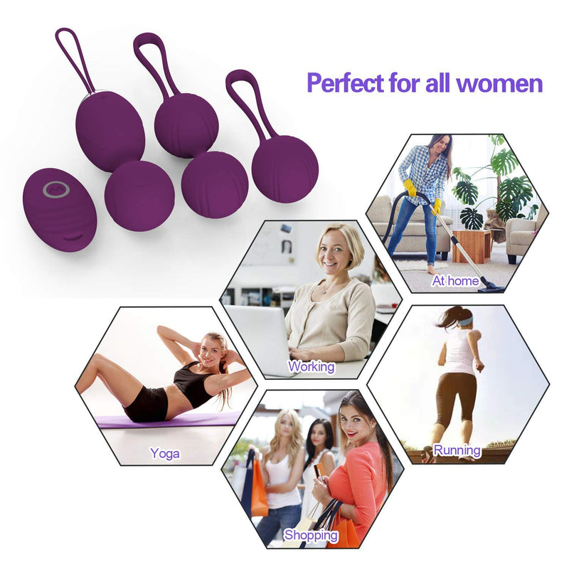 Love Balls Cone Balls 2-In-1 Cone Exercise Weights And Massage Ball Ben Wa Ball Sets - Doctor Recommended Cone Balls For Beginners And Advanced Users For Pelvic Floor Exercises And Tightening - NewNest Australia