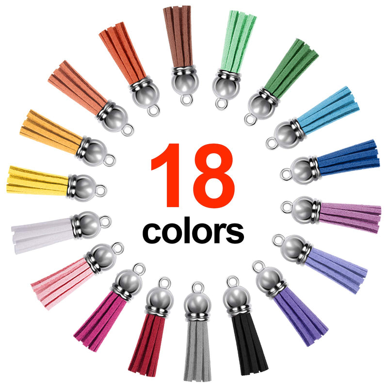 Duufin 72 Pieces Key Ring Acrylic Blanks Keychain Tassels Set 3 Inch Round Clear Arylic Keychain Blanks Key Rings with Chain Jump Rings and Colorful Keychain Tassels for DIY and Craft - NewNest Australia