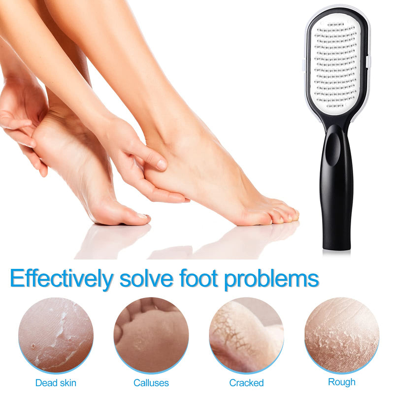 Sularpek Foot File, Foot Scraper, Best Foot Care Pedicure Metal Surface Tool to Remove Hard Skin Can Be Used on Both Wet and Dry Feet, Surgical Grade Stainless Steel File - NewNest Australia