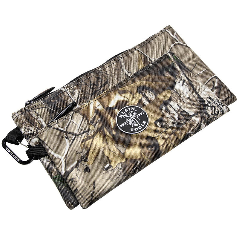 Zipper Bags, Camo Bags are 12.5 and 10-Inch, 1680d Ballistic Weave Camouflage 2-Piece Klein Tools 55560 - NewNest Australia