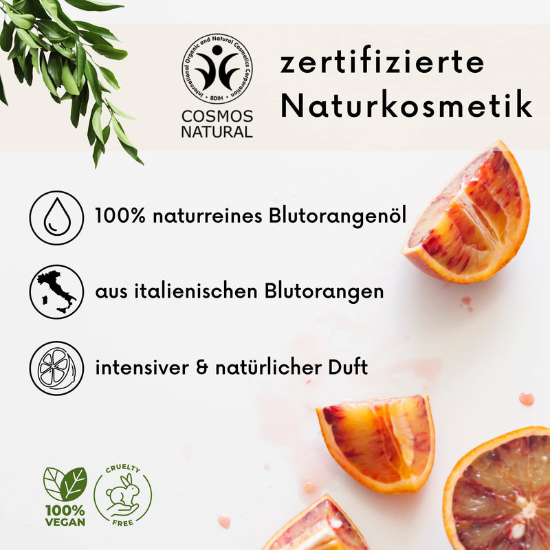 Elixr Blood Orange Oil For Room Fragrance, Aromatherapy & Massage Oil - 100% Pure Natural Essential Oil From Gently Pressed Blood Orange - Certified Natural Cosmetics From Germany (10 Ml) - NewNest Australia
