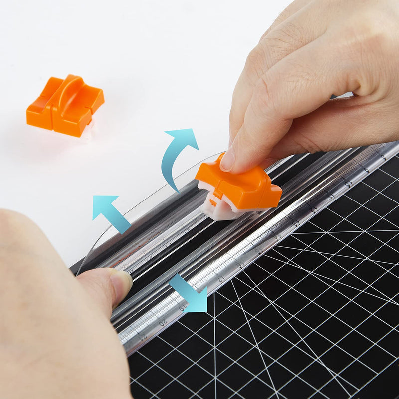 WORKLION Replacement Blade for Paper Cutter with Automatic Security Safeguard, Paper Trimmer Blades Refill(4 Pack) - NewNest Australia