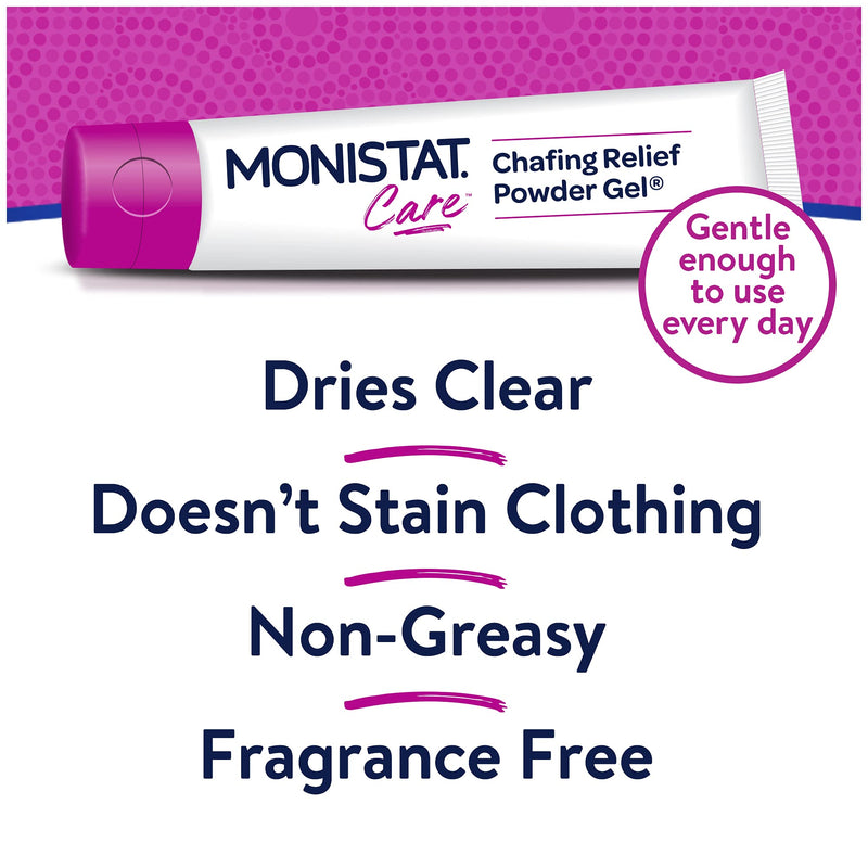 Monistat Care Chafing Relief Powder Gel, Anti Protection, 1.5 Ounce (447200A2) 1.5 Ounce (Pack of 1) - NewNest Australia