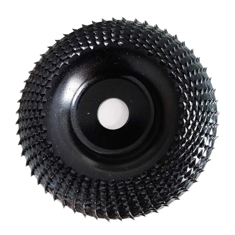 OBA Grinder Wheel Disc 4 Inch Wood Shaping Wheel, Wood Grinding Shaping Disk for Angle Grinders with 5/8” Arbor Size 1: 4-Inch - NewNest Australia