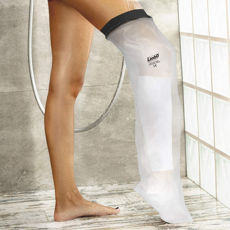 LimbO Waterproof Protectors Cast and Dressing Cover, Adult Half Leg M80, 41 to 54 cm Above Knee Circumference, 5’5 to 6’0 M80: 41-54 cm Above Knee Circ. (5’5–6’0) - NewNest Australia