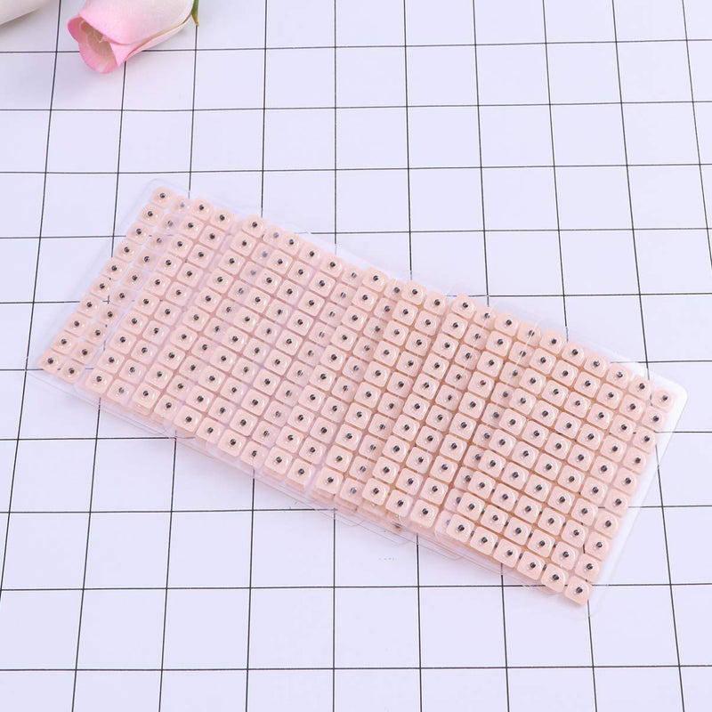 Healifty Ear Seeds Acupuncture 600 Counts Disposable Ear Press Seeds Acupuncture Vaccaria Plaster Bean Massage Multi-Condition Ear Seeds Acupressure Kit (10 Sheets) - NewNest Australia
