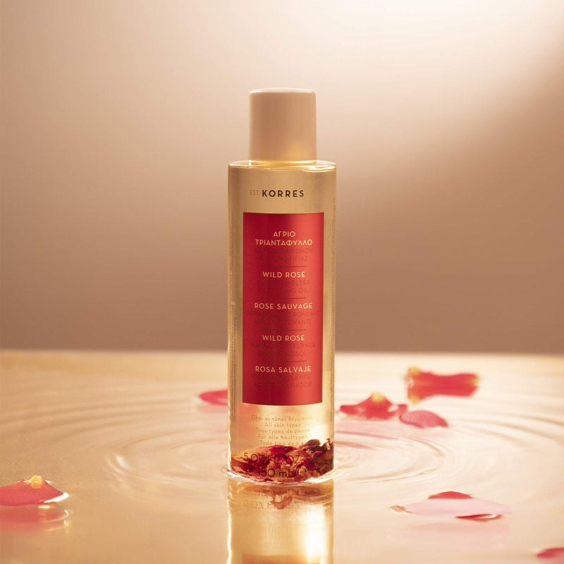 KORRES WILD ROSE Makeup Melter Cleansing Oil - NewNest Australia