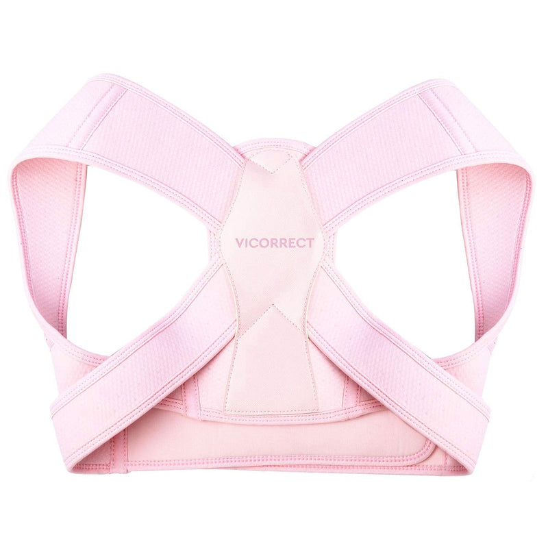 Posture Corrector for Women and Men, Vicorrect Adjustable Upper Back Brace for Clavicle Support and Providing Pain Relief from Neck, Shoulder, and Upper Back S-M (25"-35") Small/Medium - NewNest Australia