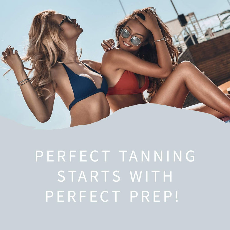 WHITE to BROWN Body Cleanse for use Pre or Post Self Tanning Application. Skin Preparation for long-lasting results, 250ml - NewNest Australia