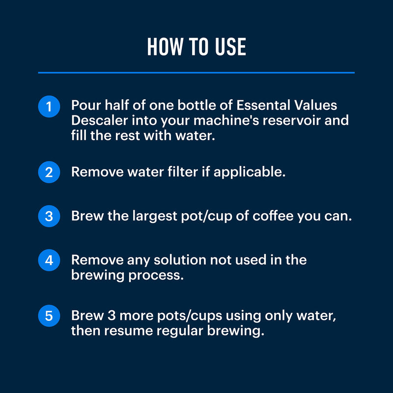 Keurig Compatible Descaling Solution & Keurig Cleaner (2 Uses) Works w/ Keurig Filter, Nespresso Descaling Kit, Breville, Coffee Pot Cleaner & Espresso Machines, Keurig Descaler / Keurig Accessories 1 Pack - NewNest Australia