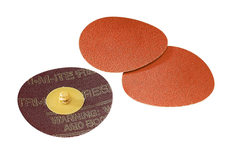 3M Roloc Disc 963G - 120 Grit Ceramic Grinding Disc - For Disc Sanders - Roloc Quick Change - Water Resistant XF-Weight Backing - 1" 1" Diameter - NewNest Australia