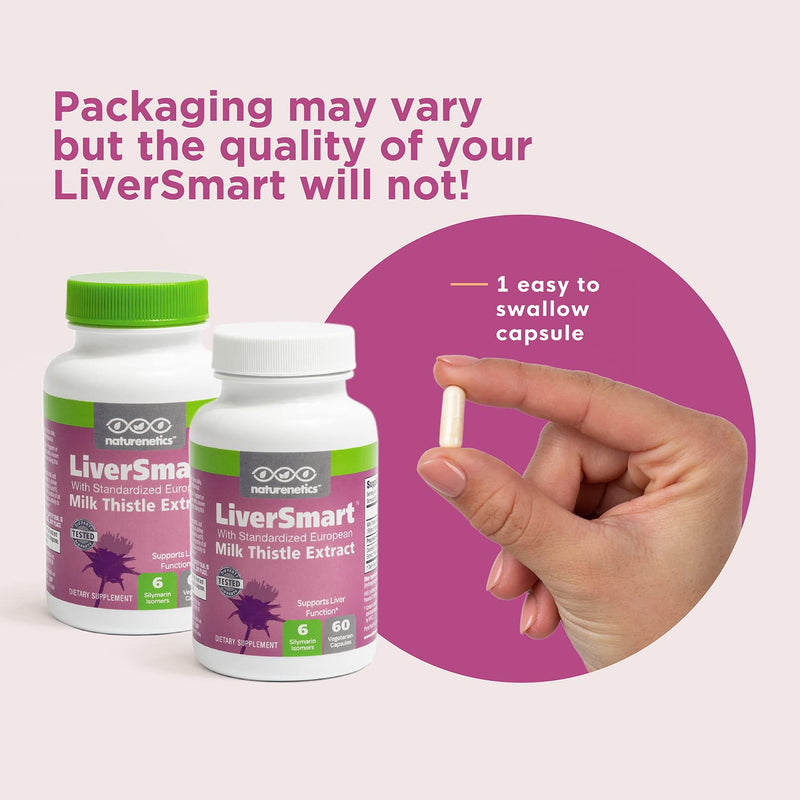 Liver Cleanse Detox & Repair Formula | Quality Liver Support Supplement with Milk Thistle & Silymarin +5 Extra Liver Health Ingredients | Vegan, Non-GMO, Lab Tested, USA Made | 60 Caps (1) 1 - NewNest Australia