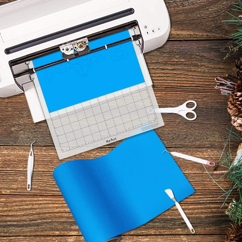 ReArt Standard Grip Cutting Mat for Silhouette Cameo 4/3/2/1 - 4 Packs 12" x 12" Adhesive Cut Mat Replacement Set Matts Vinyl Craft Standard Grip 12X12 4P - NewNest Australia