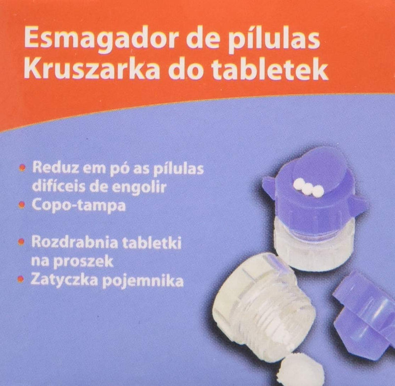 Gima - Ultra Pills Crushers, Professional and Domestic Pills Pulverizer, with built-in pillbox, for Elderly persons and Children, also suitable for Pets, pack of 1 unit - NewNest Australia