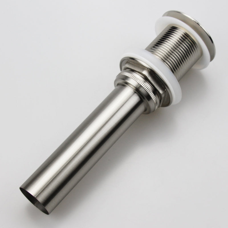 Bathroom Faucet Vessel Pop Up Sink Drain, Brushed Nickel without Overflow Small Popup Cap - NewNest Australia