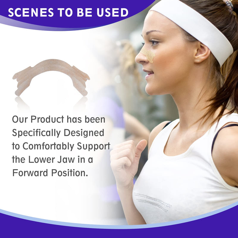 Pack Of 120 Nose Strips, Drug Free, Extra Strong Nose Strips For Breathing, Instantly Relieves Clogged Nose, Helps Reduce Snoring, Improves Sleep, Large Size 66 Mm X 19 Mm - NewNest Australia