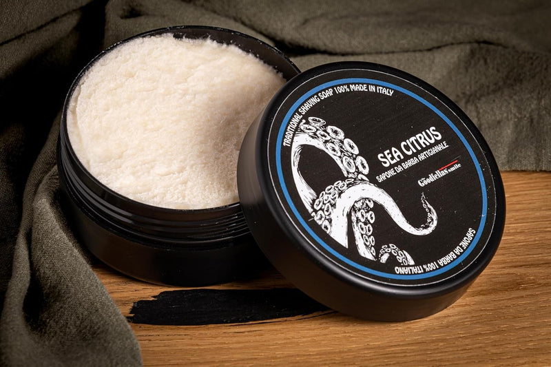 THE GOODFELLAS' SMILE Seacitrus Traditional Shaving Soap. Made in Italy, 100g - NewNest Australia