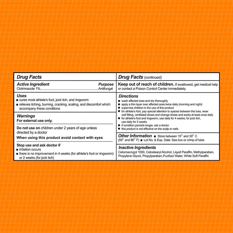 (4 Pack) CareALL® 1.0 oz. Clotrimazole Antifungal Cream 1%, Cures Most Athlete’s Foot, Jock Itch and Ringworm - NewNest Australia