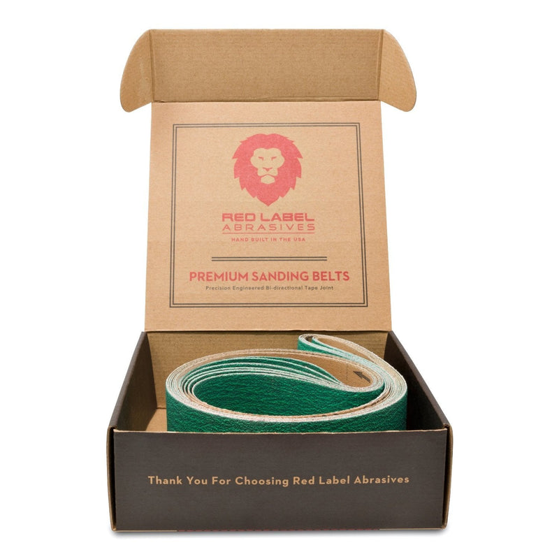 Red Label Abrasives 2 X 36 Inch 120 Grit Metal Grinding Zirconia Sanding Belts, 6 Pack - NewNest Australia