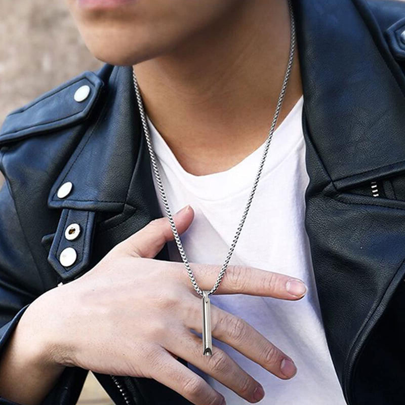 Anxiety Relief Items, Anxiety Necklace, Stress Relief Mindful Breathing, Breathing Necklace For Anxiety Relief Breathing Exercise Device For Meditation, Shifting Necklace For Anxiety, Stress, Panic Attack Relief - NewNest Australia