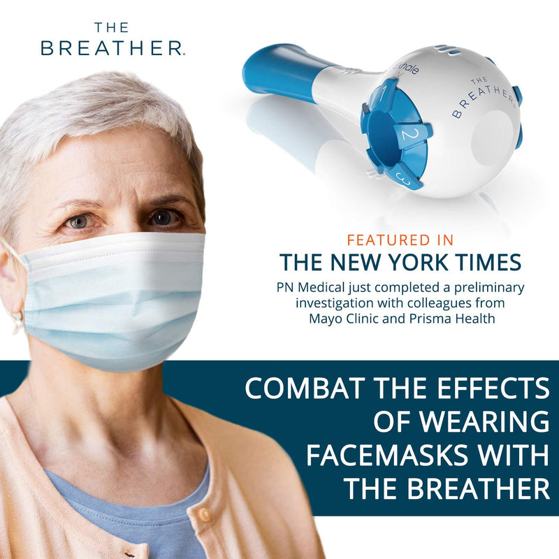 The Breather │ Natural Breathing Lung Recovery Exerciser Trainer for Drug-Free Respiratory Therapy │ Breathe Easier with Stronger Lungs │ FSA/HSA Eligible - NewNest Australia