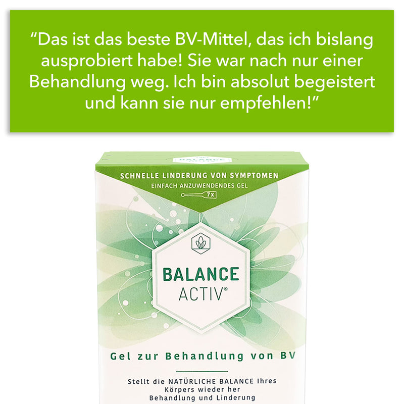 Balance Activ Gel for the treatment of BV (bacterial vaginosis) | Restores the natural balance of your body | Treatment and relief | 1 pack - NewNest Australia