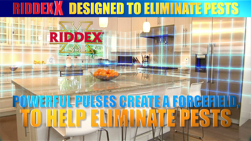 Riddex X Plus Insect Repellent - Plug in, Mouse Deterrent - Pest Reject for Defense Against Rats, Mice, Roaches, Bugs and Insects - Control Pests with No Chemicals or Poison - NewNest Australia