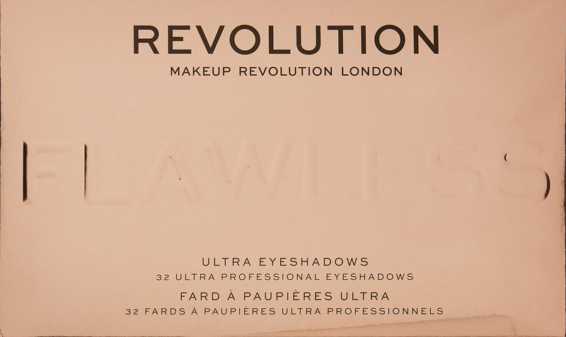 Makeup Revolution Shimmers and Matte Nudes Ultra 32 Eyeshadows Flawless Palette - NewNest Australia