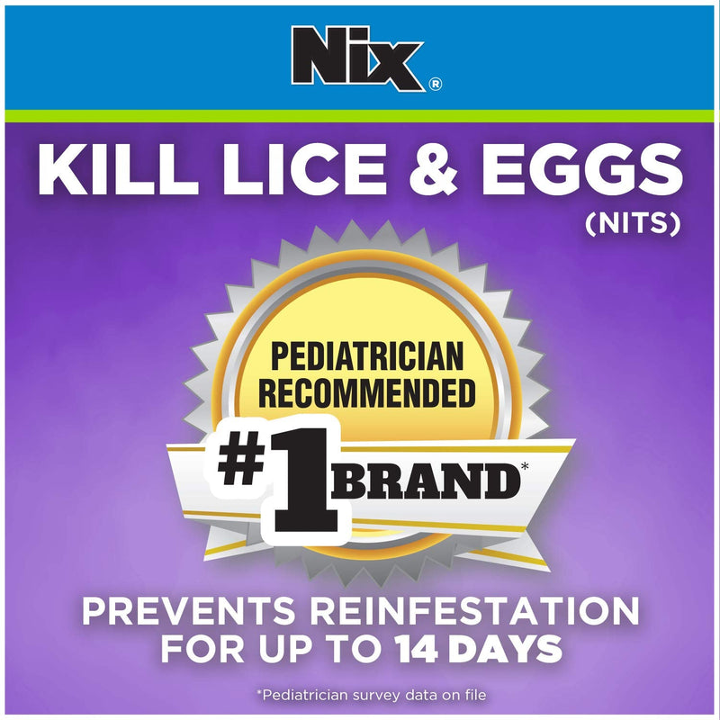 Nix Lice Killing Creme Rinse, 2 oz and Nit Comb to Remove Lice & Eggs from Hair Kit - NewNest Australia