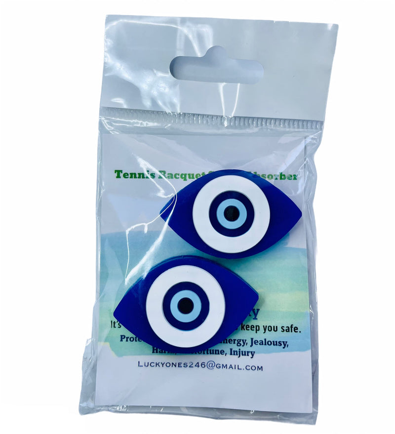 Evil Eye, Lucky Eye Vibration Dampener/Shock Absorber - Set of 2 - Tennis or Badminton. Great Gift! - NewNest Australia